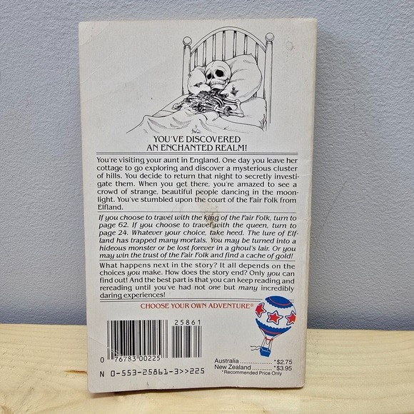 Vintage Choose Your Own Adventure #56 The Enchanted Kingdom‎ Ellen Kushner - Picture 2 of 9